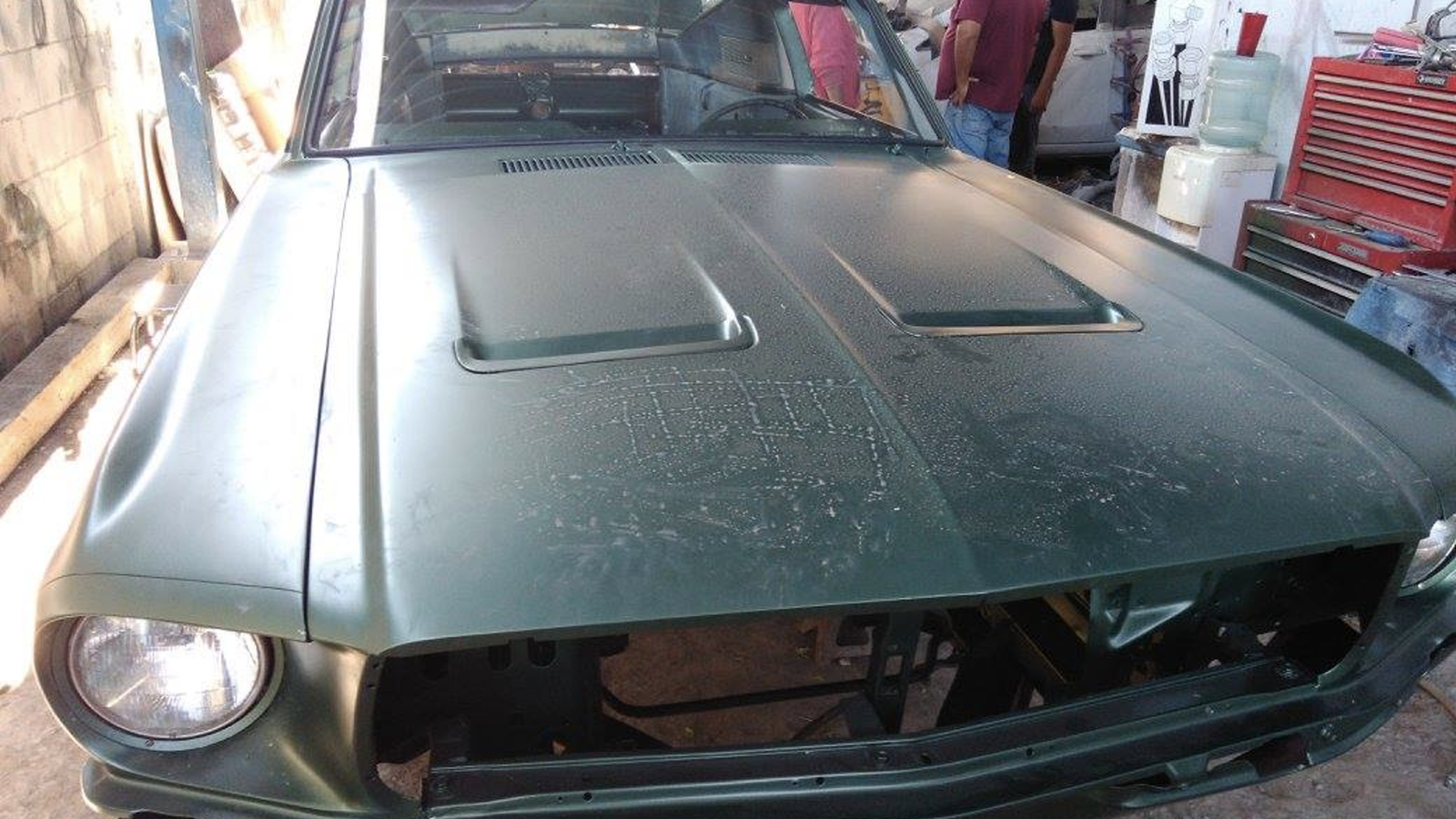 Junkyard Mustang is missing Bullitt